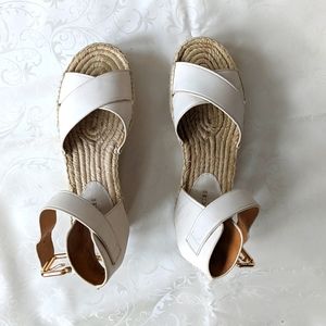 Coach platform sandals